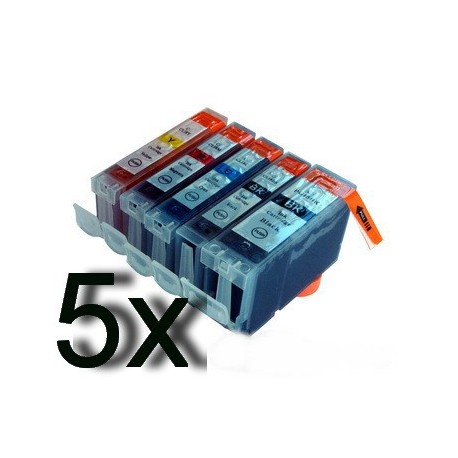 5 PACK CANON PGI5 / CLI8