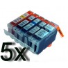 Canon PGI 5 / CLI 8 (lot de 5 sets de 5 cartouches)