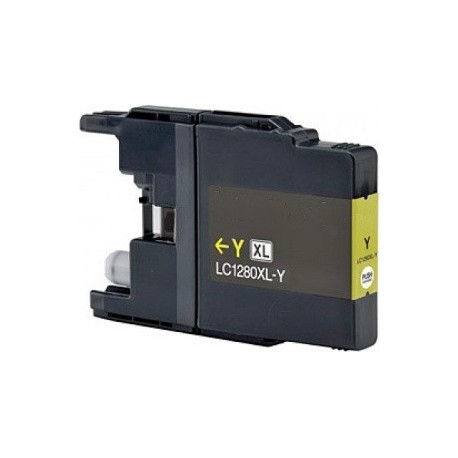 Brother LC1240 jaune compatible
