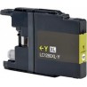 BROTHER LC 1240 / 1280 XL Jaune compatible