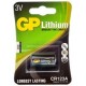 GP CR123A LITHIUM 3V