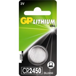 GP CR2450 LITHIUM 3V