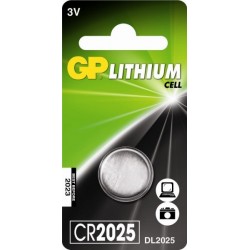 GP CR2025 LITHIUM 3V