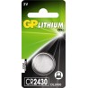 GP CR2430 LITHIUM 3V