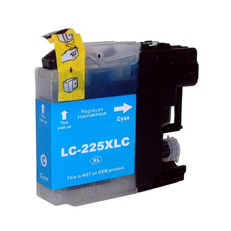 Compatible Brother LC225xl cyan