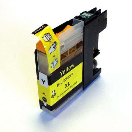 Brother LC223 jaune compatible