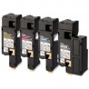 TONER POUR EPSON ACULASER C1700 / CX17 BK