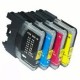 Pack Brother compatible LC985 + 1 BK gratuite