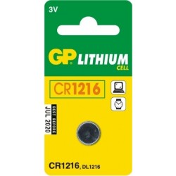 GP CR1216 LITHIUM 3V