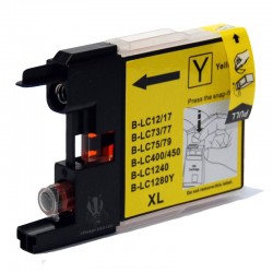 Brother LC1240 / LC1280 jaune compatible