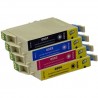 Pack T 0551-T 0554 ( T 0555 ) compatible Epson (Set complet de 4 cartouches)