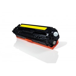 Toner compatible HP CB542A/CE322A/CF212A (125A/128A/131A) jaune