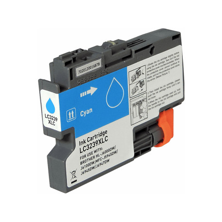 Pour Brother LC3239 XL (PIGMENTE) cyan