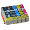 Pour EPSON 26 XL (Set Complet de 5 cartouches)